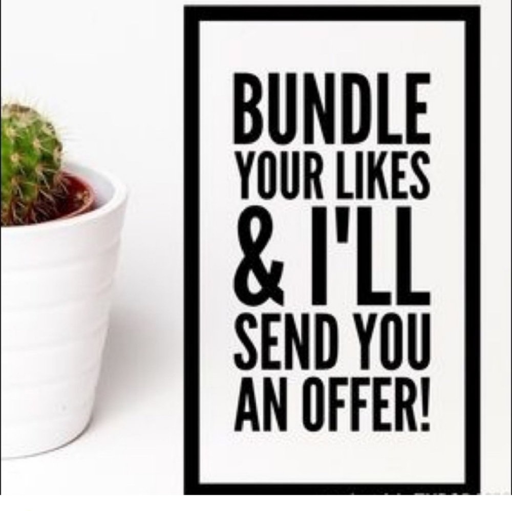 😊 BUNDLE FOR A PRIVATE OFFER! 🤑👍